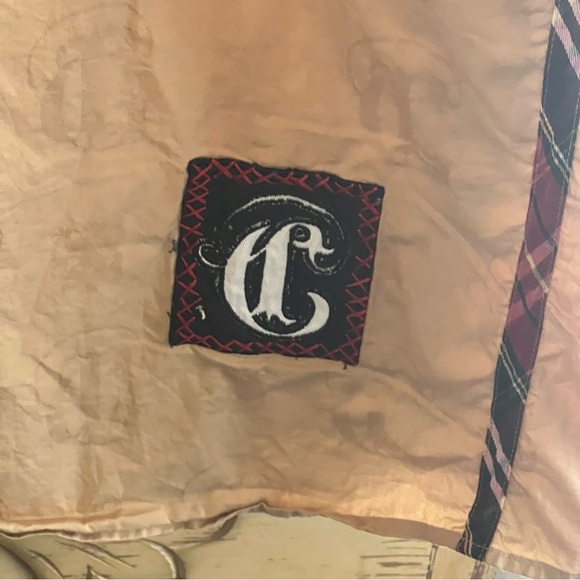 COOGI Tan Men's Vintage XXL Button Shirt with Embroidered Accents - Picture 9 of 11